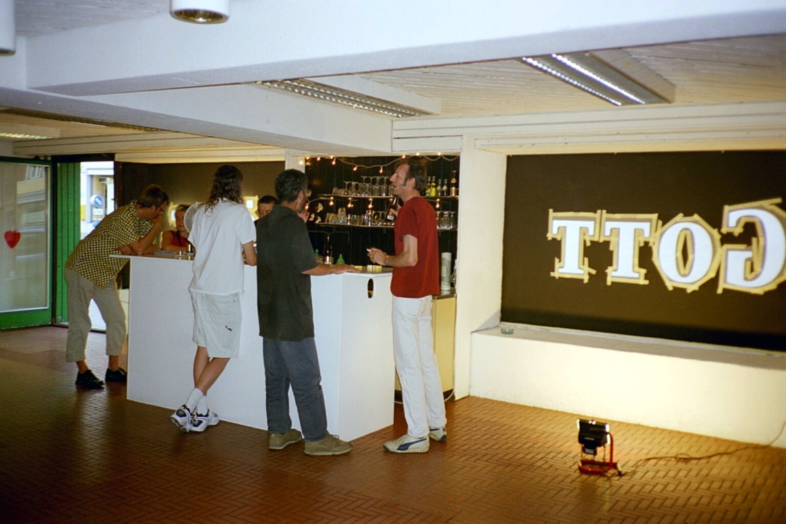 Cedric "Freiheit", Vernissage, message salon Rigiplatz, Zürich
