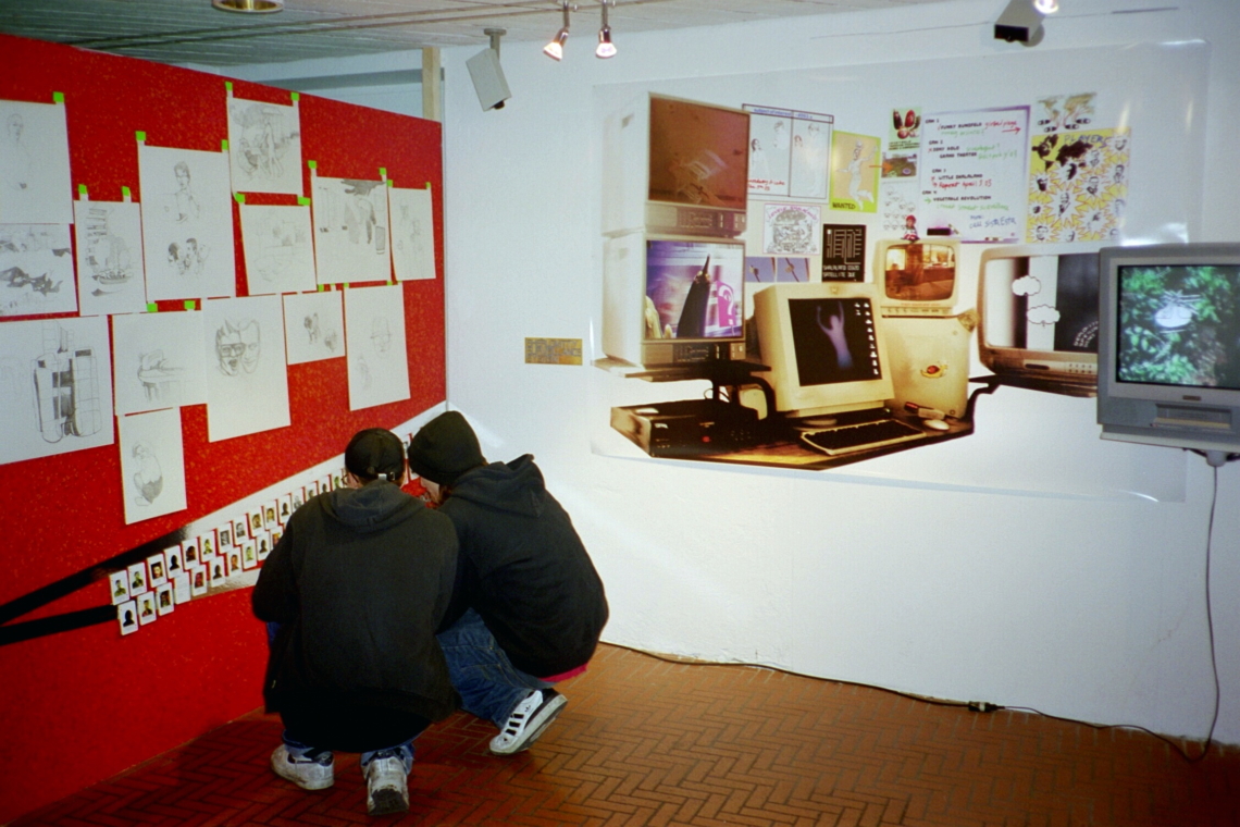 Selina Trepp "Politikin'", message salon Rigiplatz, Zurich 