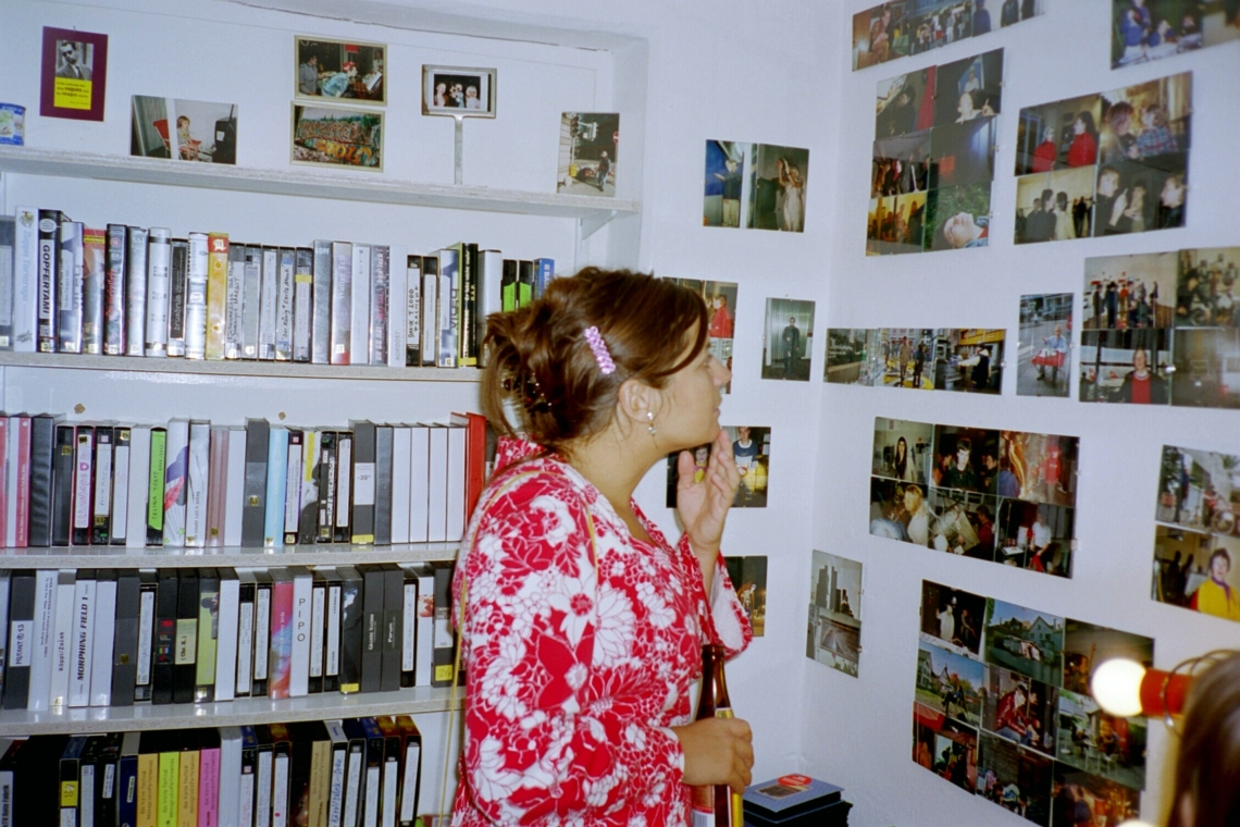 message salon shop und videoclub 2001–2005, message salon Rigiplatz, Zürich