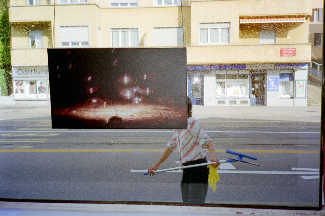 Selina Trepp "Politikin'", message salon Rigiplatz, Zurich 