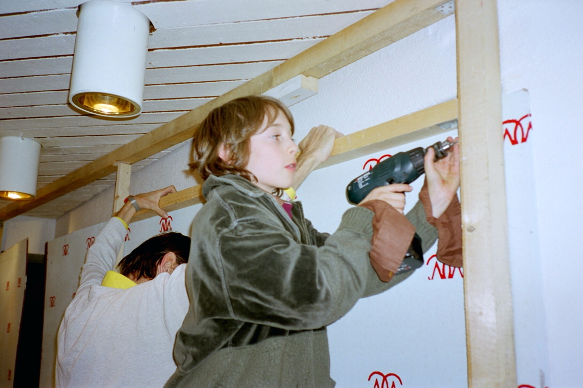 Moritz und Maria "Die schönsten Wesen der Welt", Aufbau der Ausstellung, message salon Rigiplatz, Zürich