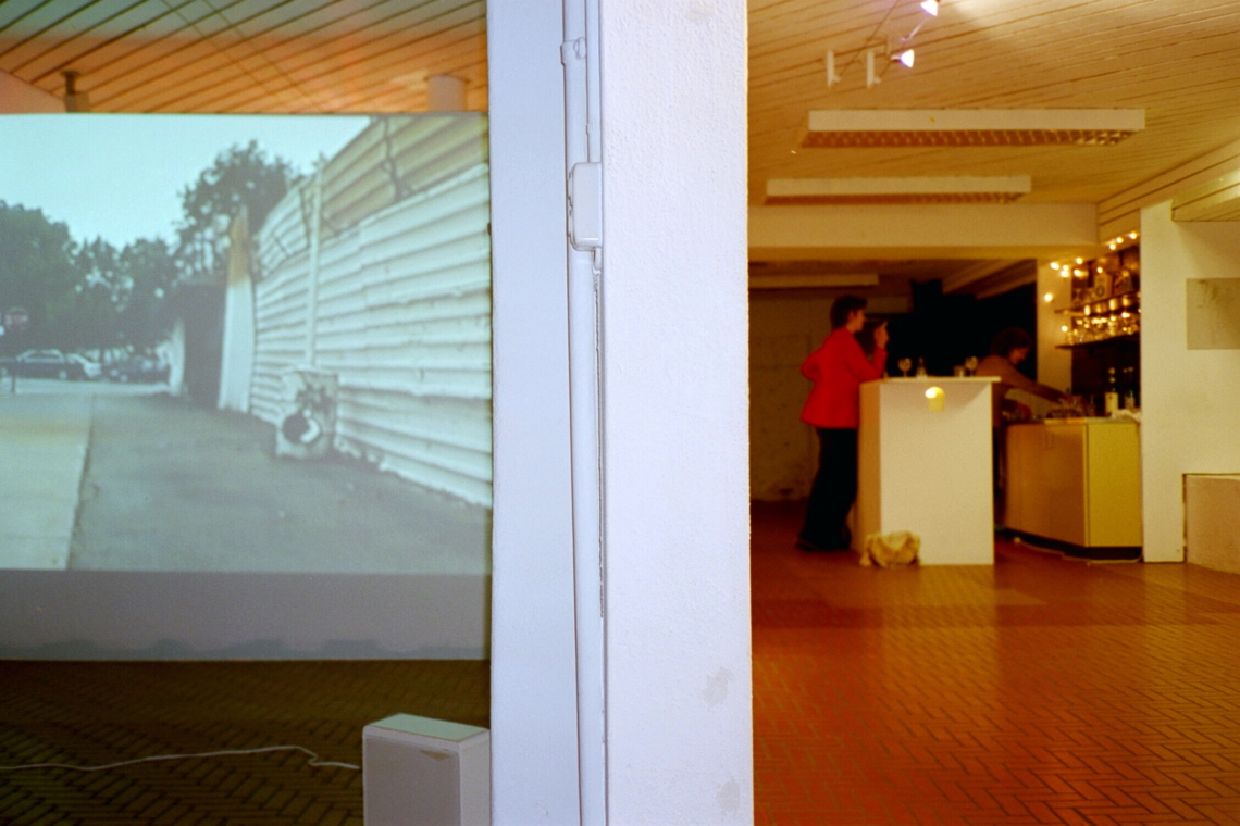 Selina Trepp "Politikin'", video installation, message salon Rigiplatz, Zurich 