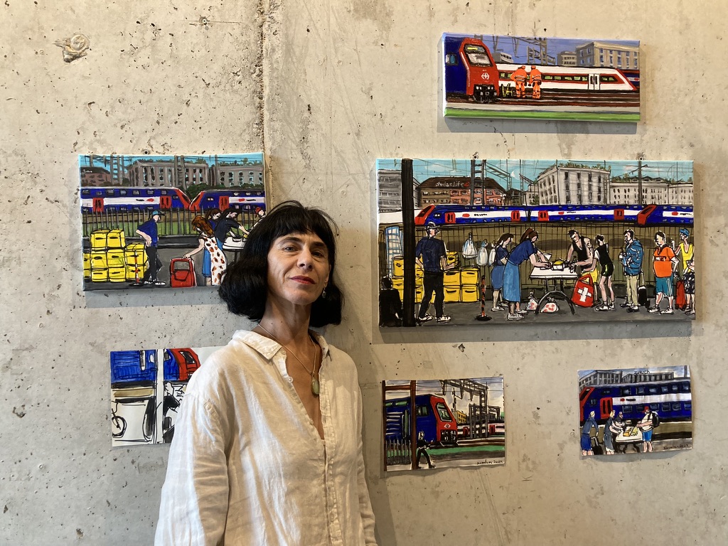Olga Kundina, Artist in Hotel Residence, 25hours hotel Langstrasse, Zürich 