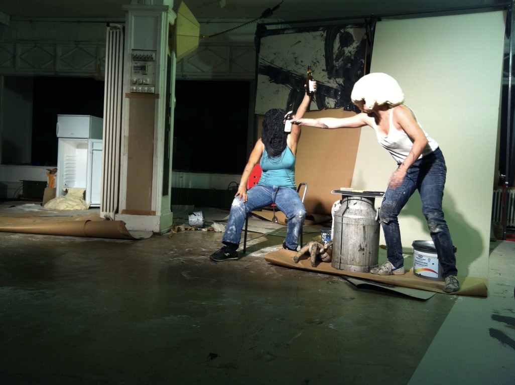 Malika Khatir and Fiamma Camesi, Sündenbock – Bouc émissaire. "Bei allem Respekt", Perla-Mode, Zurich