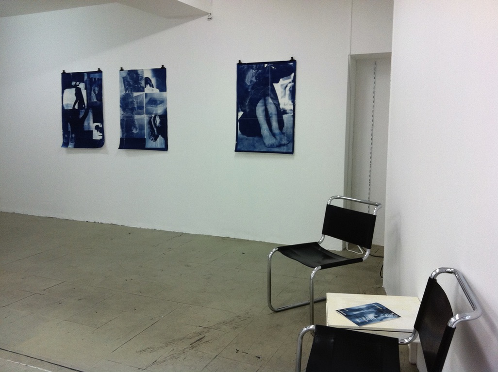 Ruth Erdt and Eva Vuillemin "Cyanotypes", Perla-Mode, Zurich
