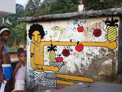 Tika "Frutika", Favela Fogueteiro, Rio de Janeiro, 2007, Foto Tika
