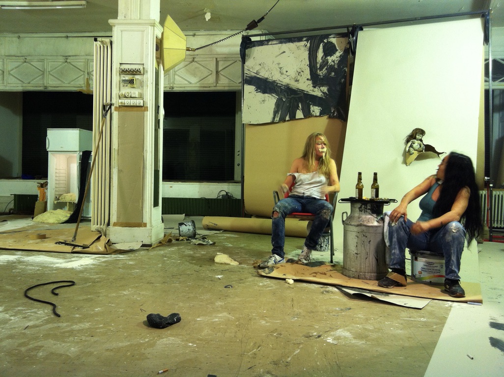 Malika Khatir and Fiamma Camesi, Sündenbock – Bouc émissaire. "Bei allem Respekt", Perla-Mode, Zurich