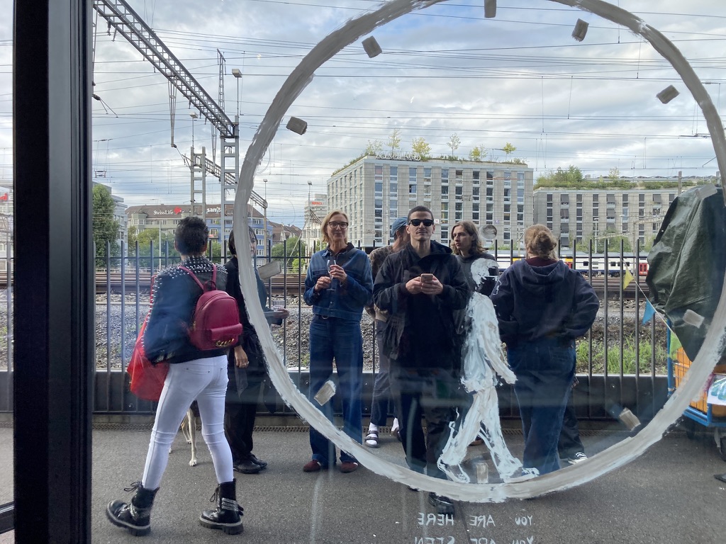 Xinyu Han, Artist in Hotel Residence, Open Studio, 25hours hotel Langstrasse, Zürich