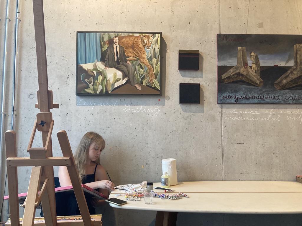 Alisa Pidverbna und Andrii Nekraha, Artist in Hotel Residence, 25hours hotel Langstrasse, Zürich