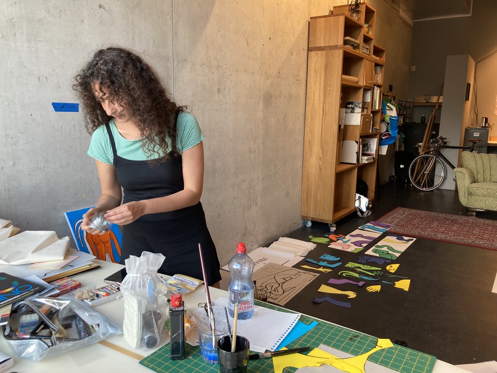 Alexandra Karpilovski, Artist in Hotel Residence, 25hours hotel Langstrasse, Zürich