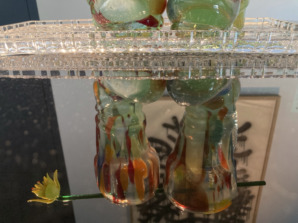Nusser Glazova, Karoline Schreiber, Zurich Art Auction 2021, Restaurant Blau, Zurich