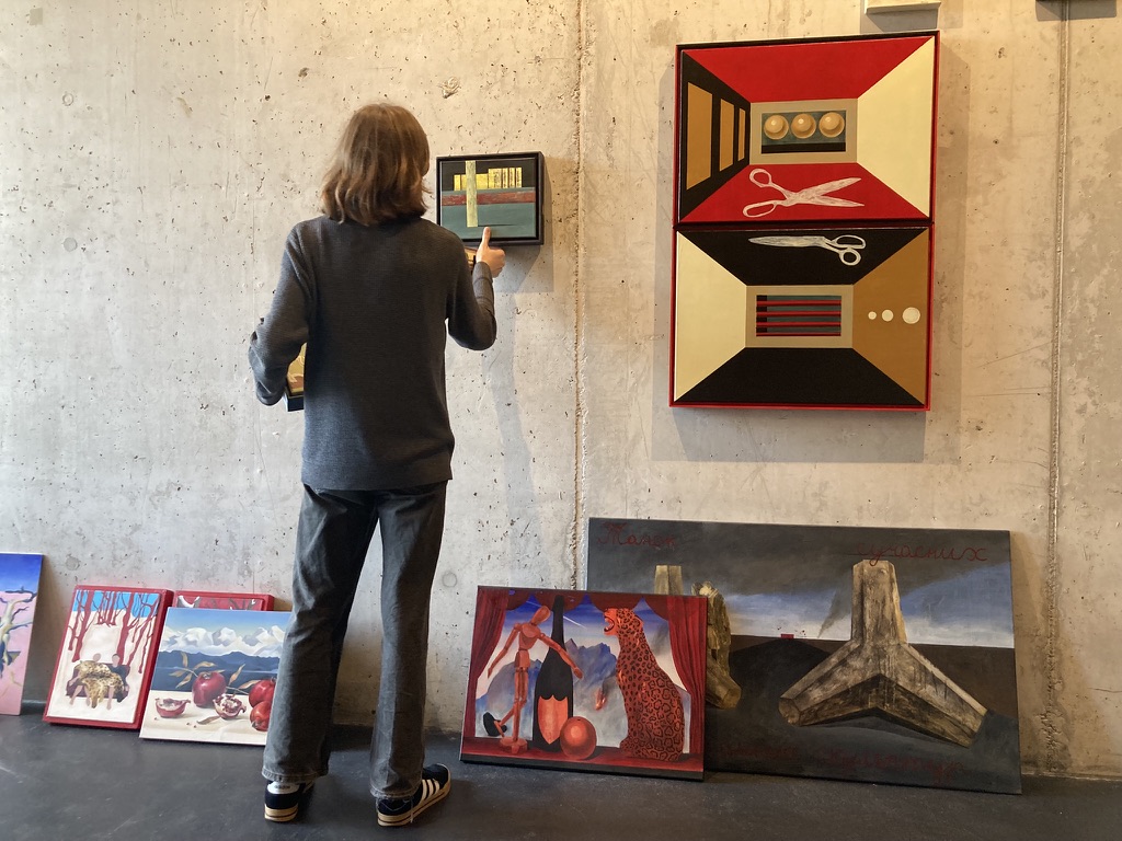 Alisa Pidverbna und Andrii Nekraha, Artist in Hotel Residence, 25hours hotel Langstrasse, Zürich