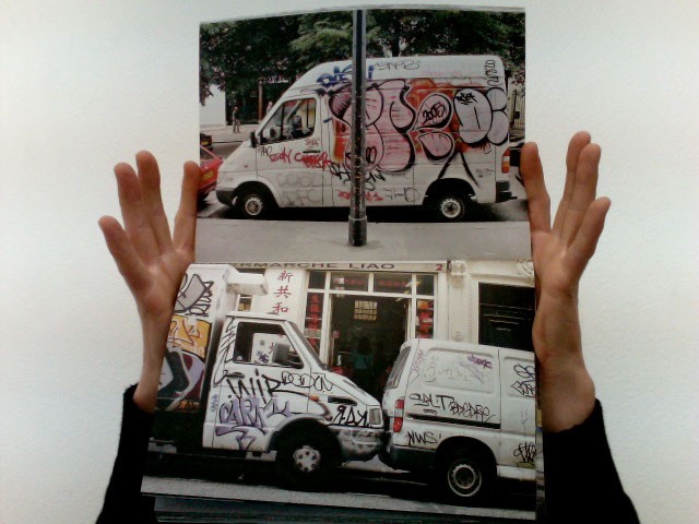 Davix „Les Camions des Paris“, edition fink, 2008, Foto Davix