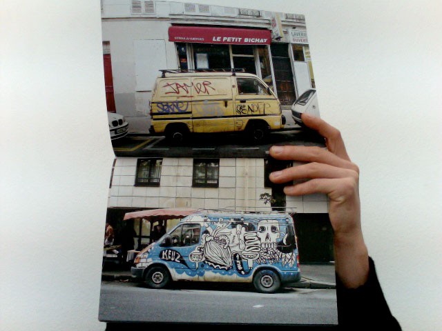 Davix „Les Camions des Paris“, edition fink, 2008, Foto Davix