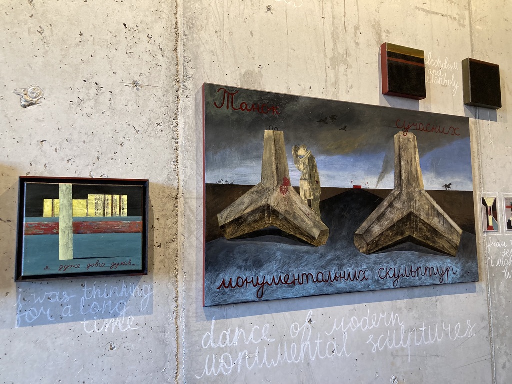 Alisa Pidverbna und Andrii Nekraha, Open Studio, Artist in Hotel Residence, 25hours hotel Langstrasse, Zürich