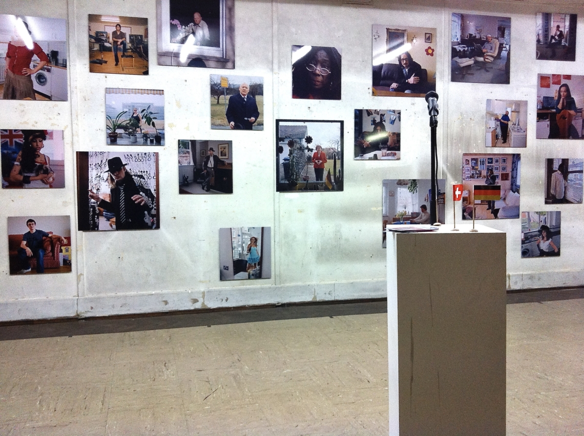 Niklaus Spoerri "Who is Who", exhibition Perla-Mode, Zurich