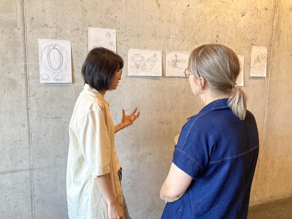 Xinyi Fox Hu, Artist in Hotel Residence 2026, Open Studio, 25hours Hotel Langstrasse, Zürich 