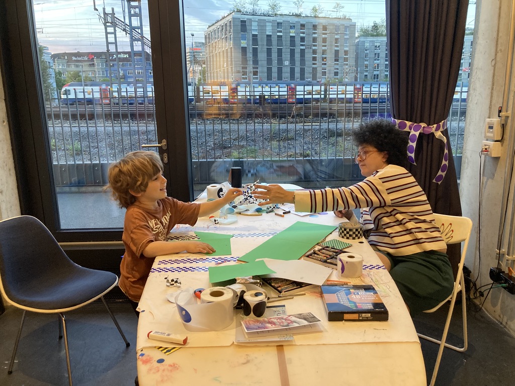 Hilla Toony Navok und Nuri, Artist in Hotel Residence 2026, Open Studio, 25hours Hotel Langstrasse, Zürich 