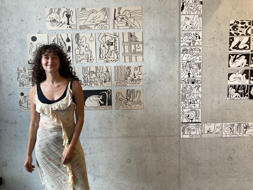 Alexandra Karpilovski, Artist in Hotel Residence, 25hours hotel Langstrasse, Zürich