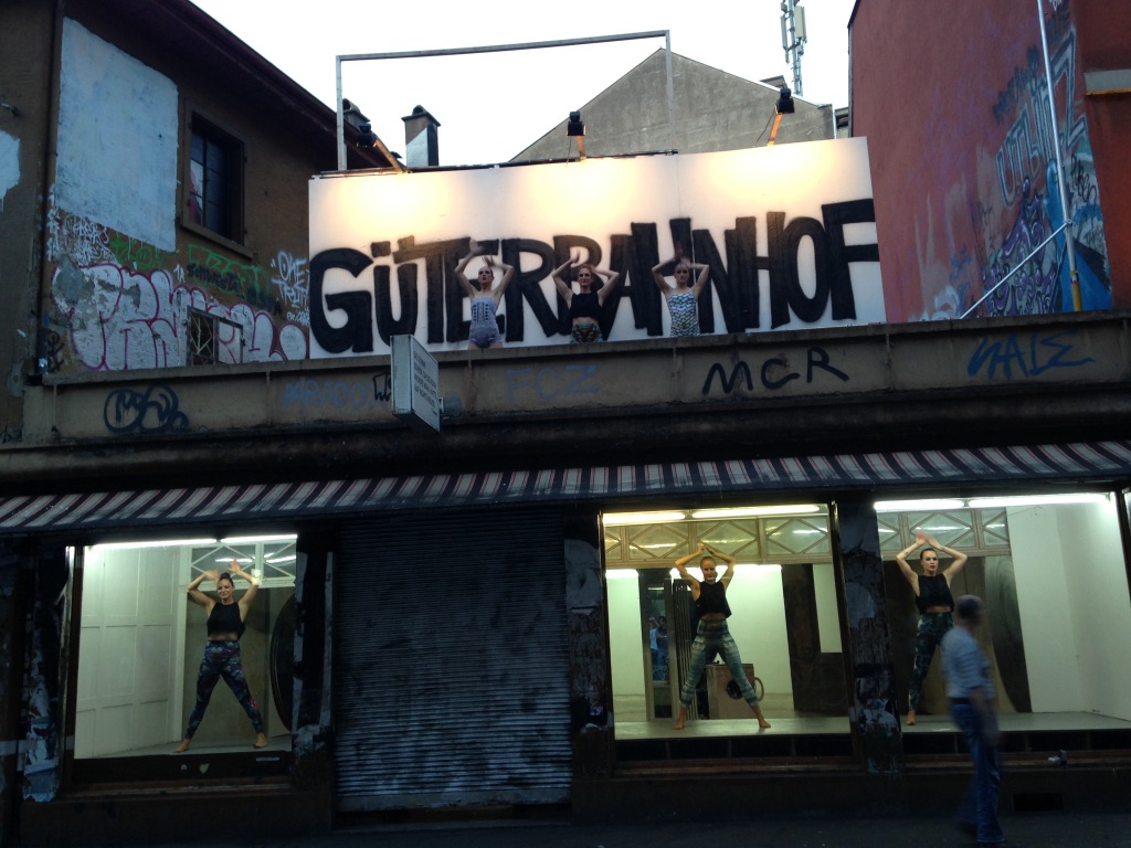 Regula Rohner, Modeschau "Güterbahnhof", message salon, Perla-Mode, Zürich 