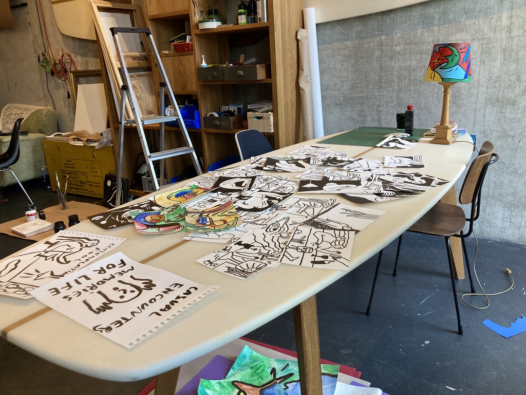 Alexandra Karpilovski, Artist in Hotel Residence, 25hours hotel Langstrasse, Zürich