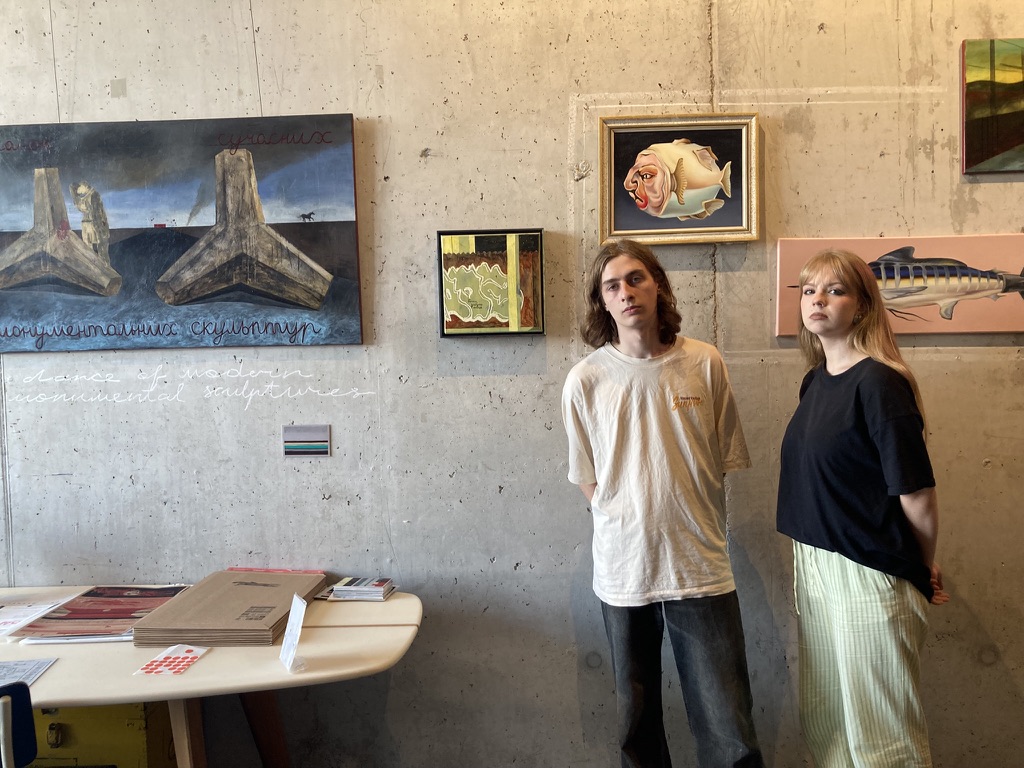 Alisa Pidverbna und Andrii Nekraha, Artist in Hotel Residence, 25hours hotel Langstrasse, Zürich