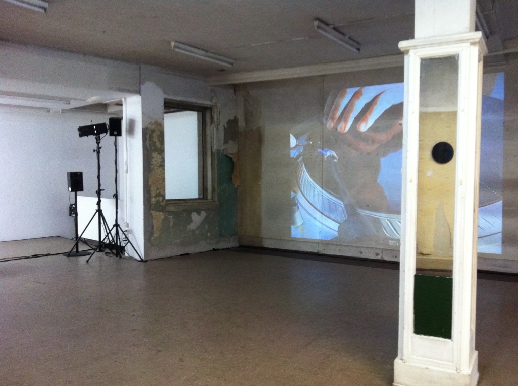 Martin Lorenz prepares the record, "Sequences", Perla-Mode, Zurich