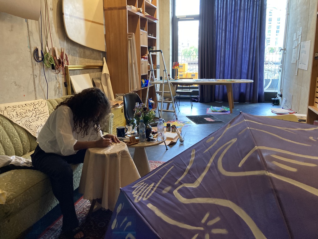 Alexandra Karpilovski, Artist in Hotel Residence, 25hours hotel Langstrasse, Zürich