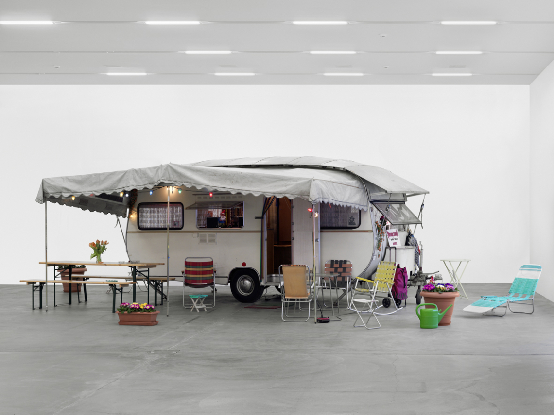 message salon caravan in the Migros Museum,, Nicolas Duc Photography