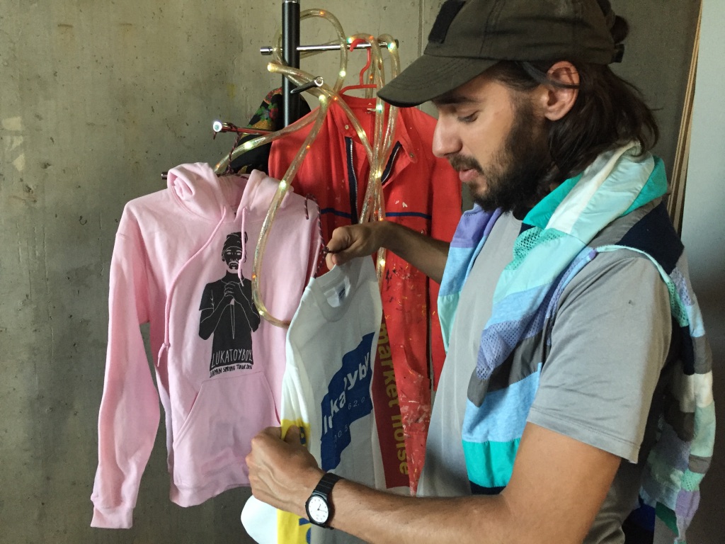 Lukatoyboy, Welcome the artist! message salon embassy Hotel, Zürich