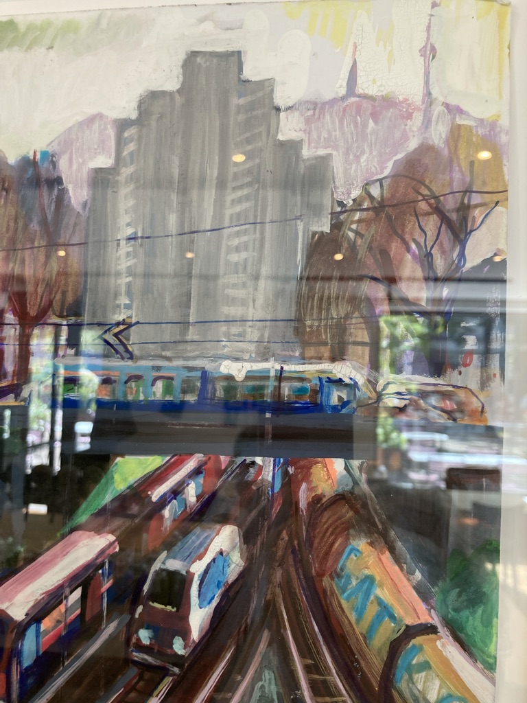 Maria Pomiansky, Zurich Art Auction 2021, Restaurant Blau, Zurich