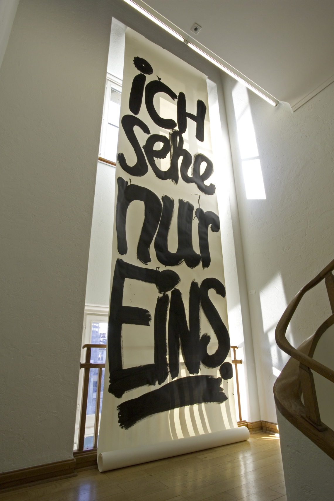 Alexis Saile "Esther Eppstein lädt ein, Davix, Franziska Koch, Saskja Rosset und Alexis Saile", Helmhaus Zürich. Foto Mancia/Bodmer© FBM studio, 2005