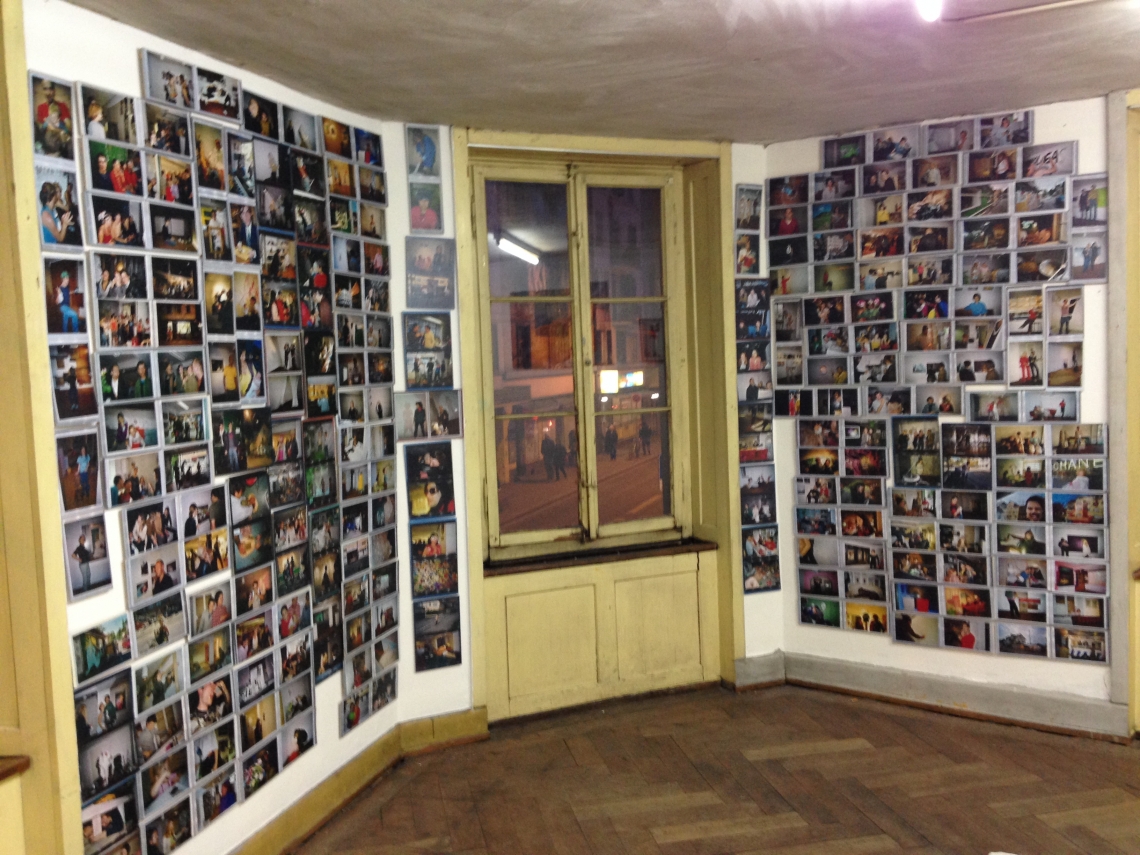 message salon history 1996-2013, Installationsansicht