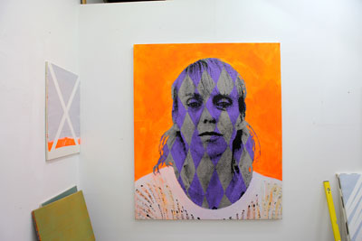  Davix: Anouschka, 2012, Acryl auf Leinwand, 180 x 150 cm