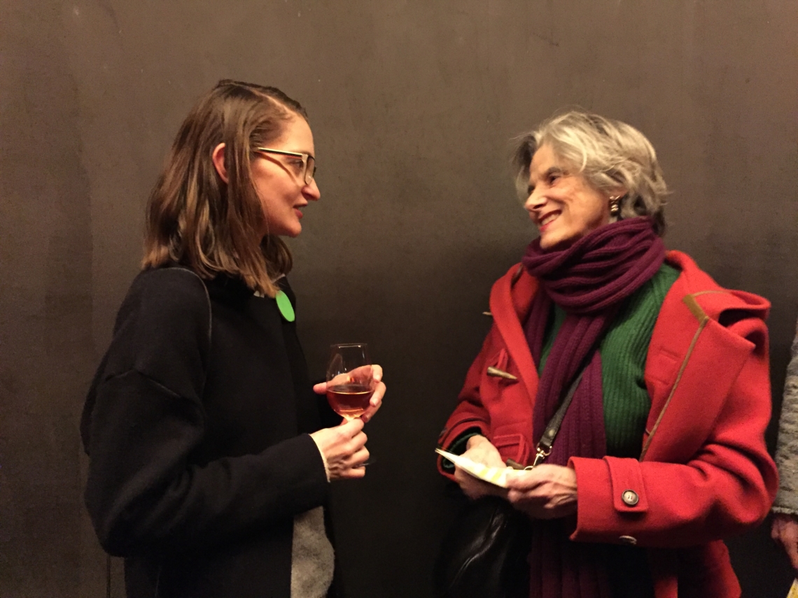 Daniela in conversation with Jacqueline Burckhradt, co-founder of the art magazin Parkett