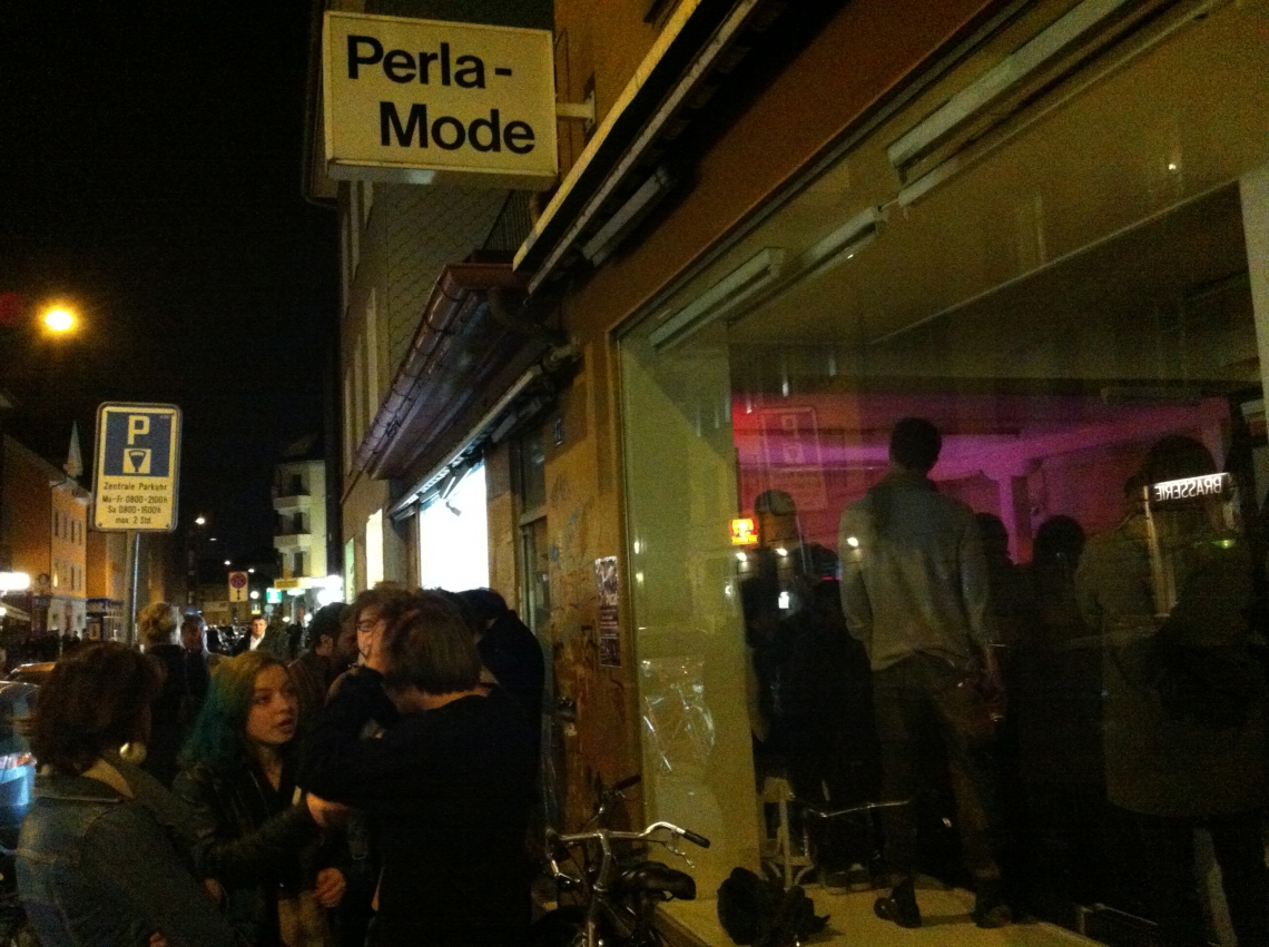 Party Perla-Mode, Brauerstrasse,  März 2012