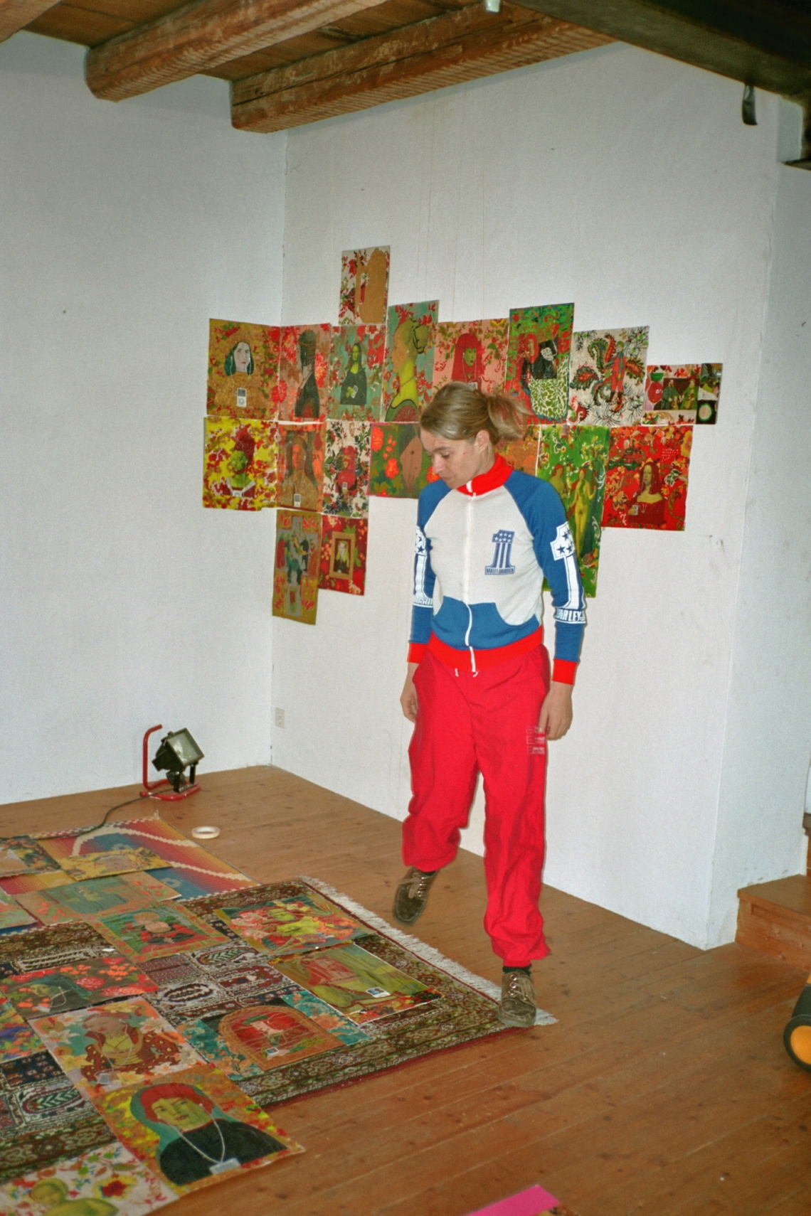 Restaurant Müller, Ehfa Hiltbrunner "Renaissance Pop", Aufbau, message salon Rigiplatz, Zürich