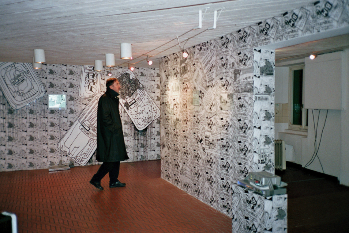 Ingo Giezendanner GRRRR "Drawings", message salon Rigiplatz, Zurich