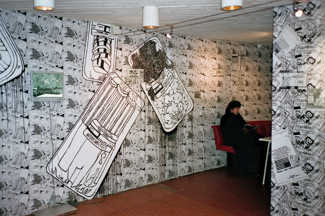 Ingo Giezendanner GRRRR "Drawings", message salon Rigiplatz, Zurich