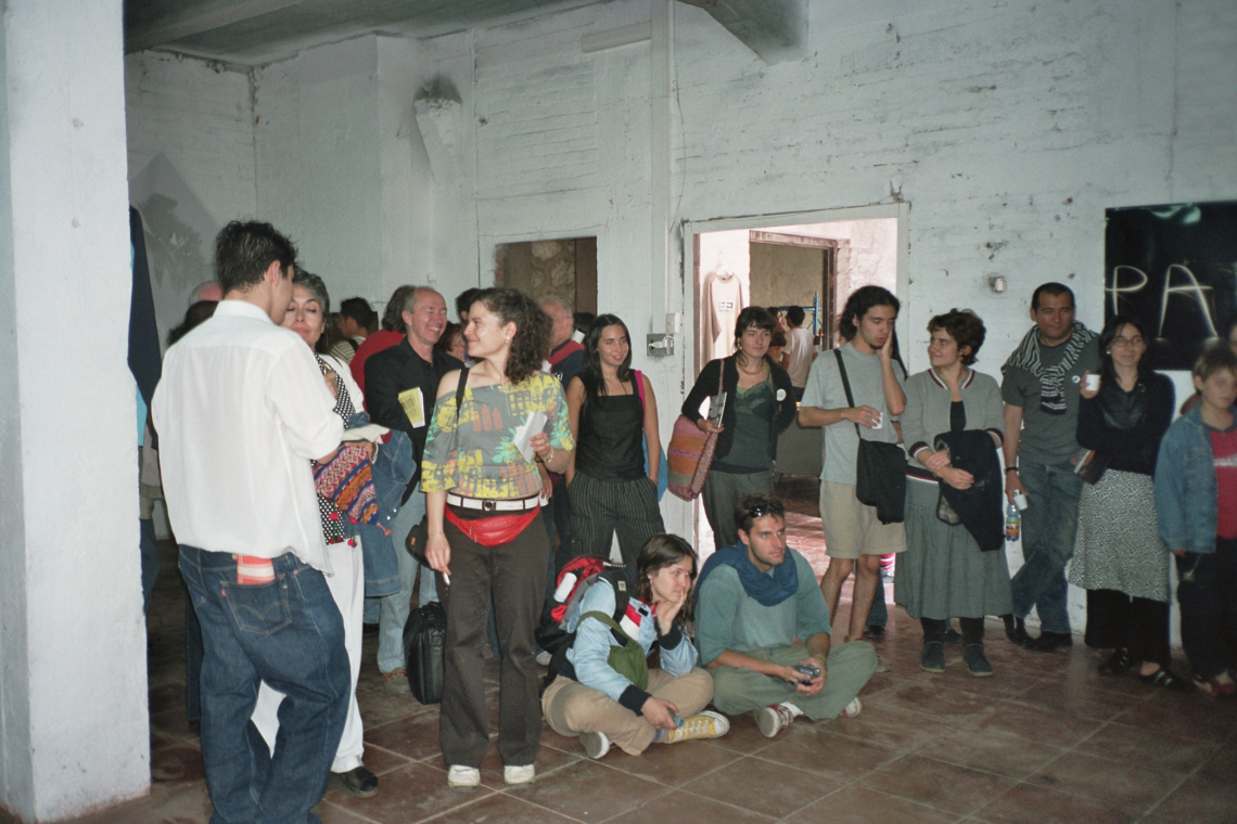 EiEi, "In Situ Action", Valparaiso port, Chile