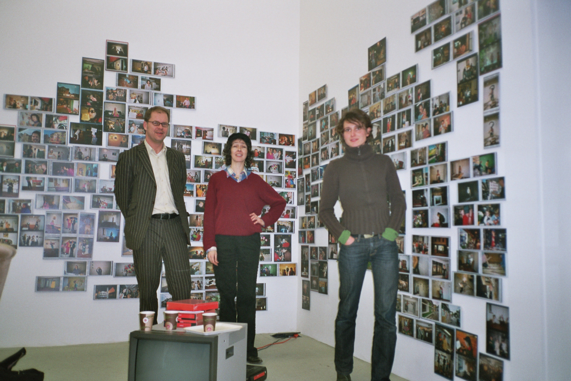 "Run-Spaces", message salon, Esther Eppstein, Saskja Rosset und Martin Köttering, Präsident Hochschule für bildende Künste Hamburg, G.d.H.f.b.K, Hamburg, Deutschland 