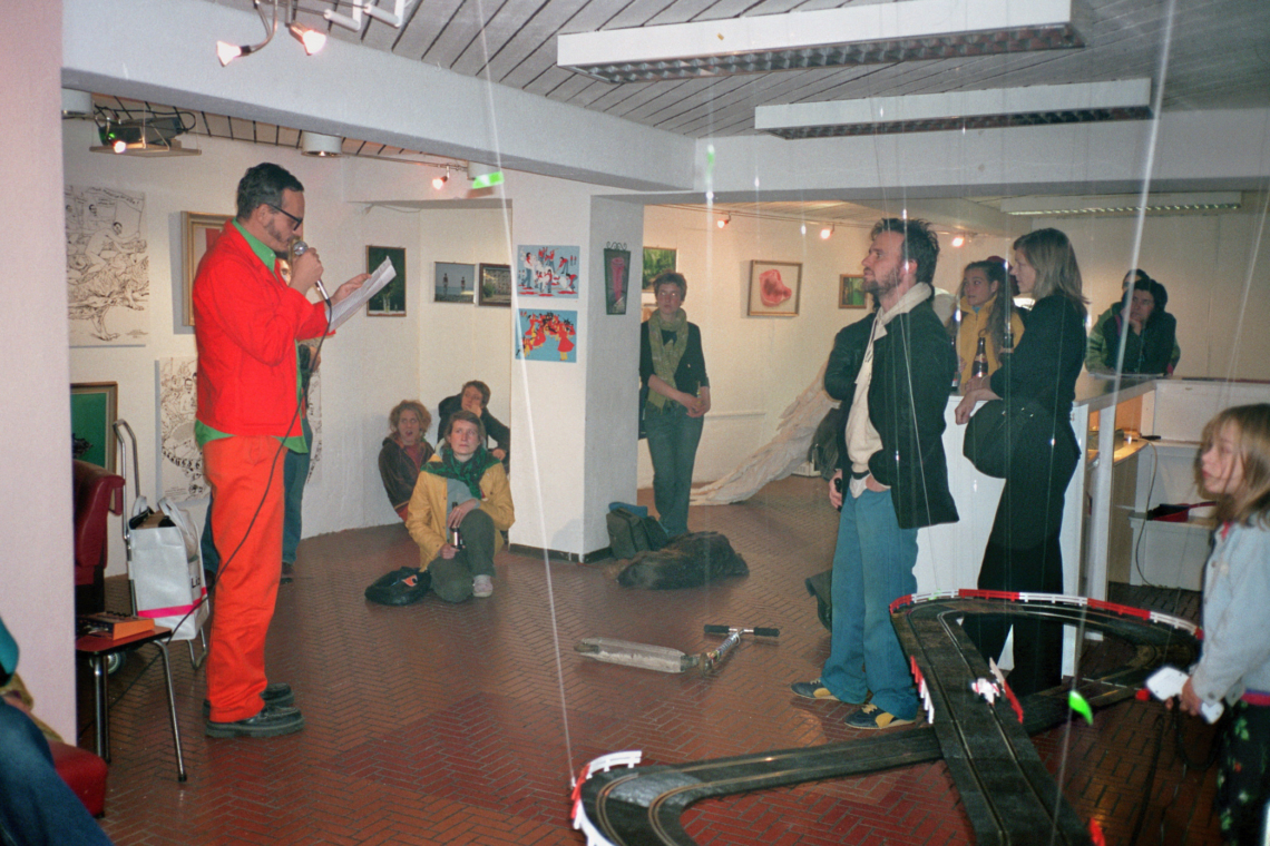 biopop. hinakunst. unkraut. "Jagdfieber", Vernissage, reading by biopop. message salon Rigiplatz, Zürich