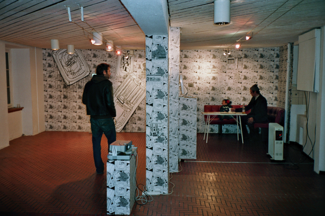 Ingo Giezendanner GRRRR "Drawings", message salon Rigiplatz, Zurich