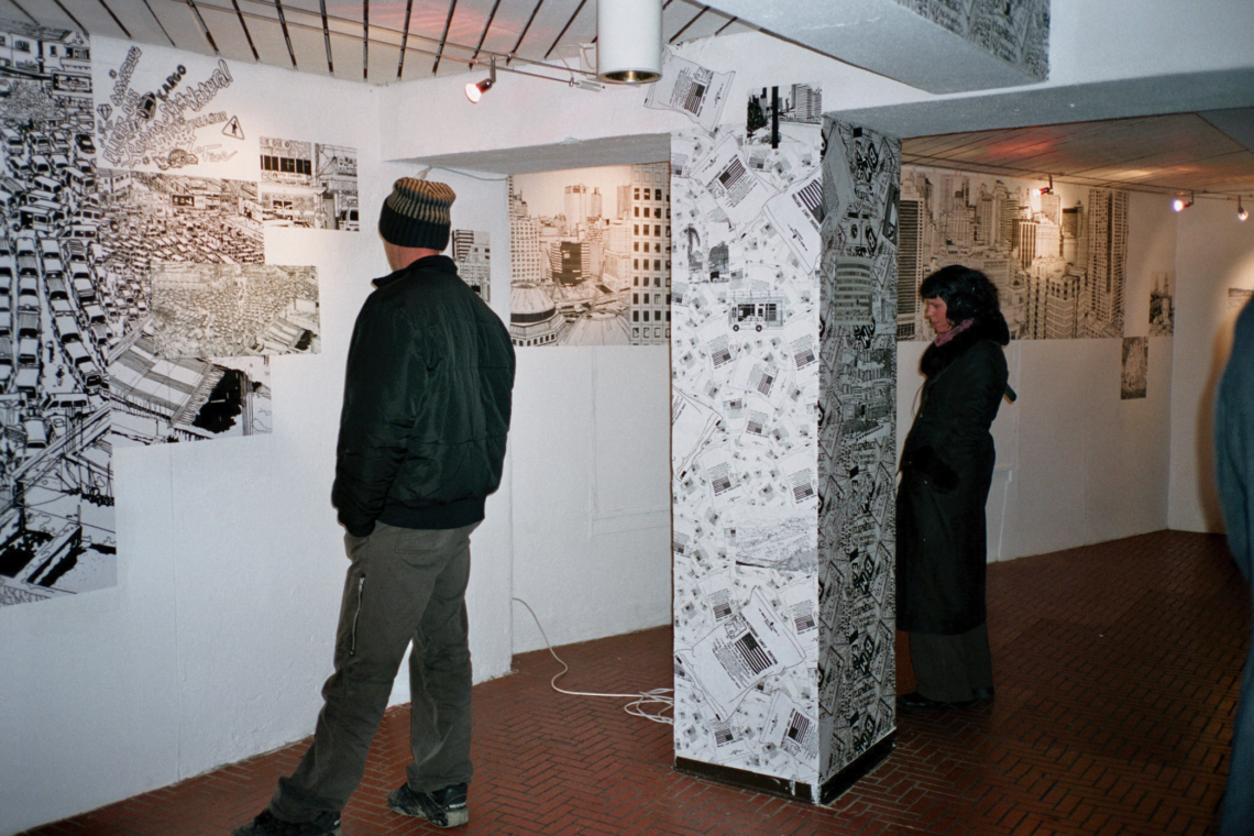 Ingo Giezendanner GRRRR "Drawings", message salon Rigiplatz, Zurich