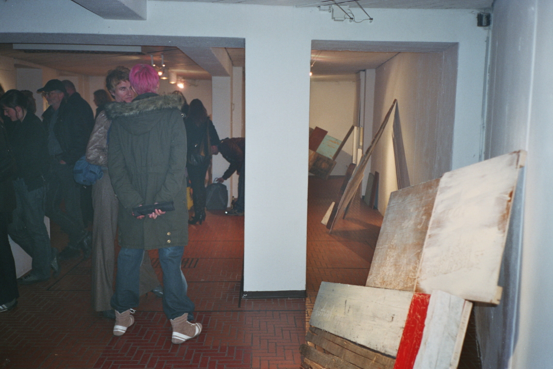 Jean-Claude Freymond-Guth "You will miss me when I burn", message salon Rigiplatz, Zurich