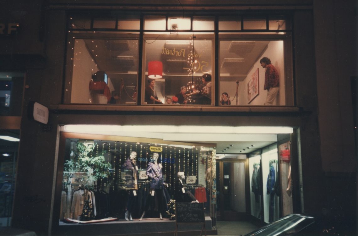 "Bilderladen Monotony" 1995, Rennweg 23, first floor, Zurich