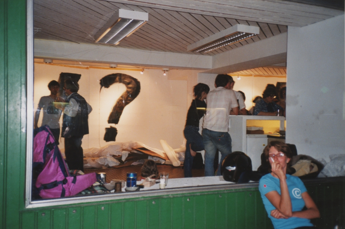 Alexis Saile "Vollgas", message salon Rigiplatz, Zürich