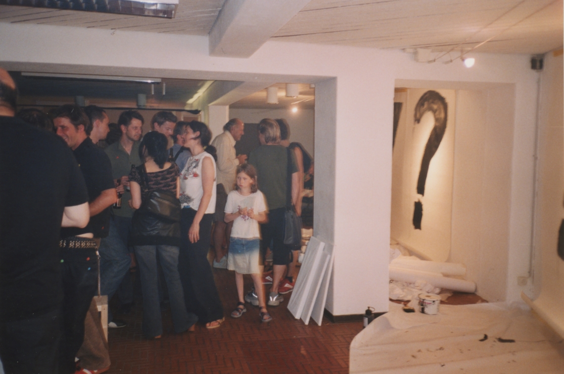 Alexis Saile "Vollgas", message salon Rigiplatz, Zürich