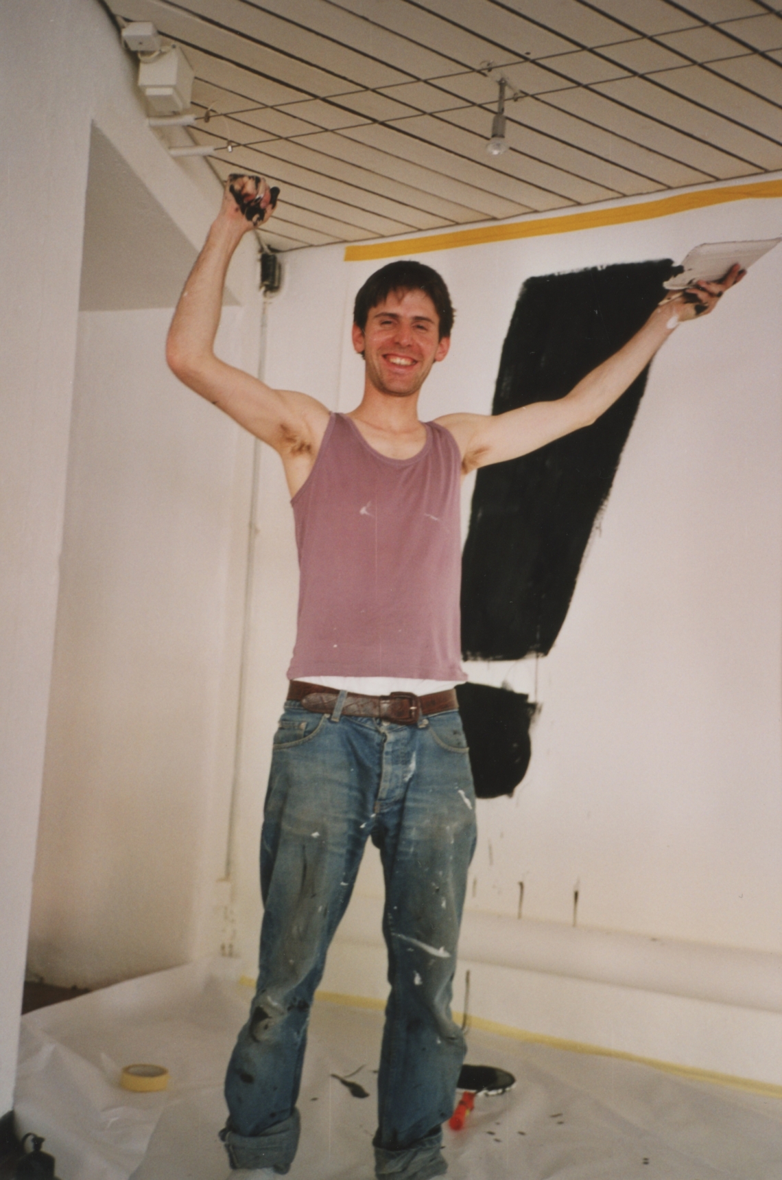 Alexis Saile "Vollgas", message salon Rigiplatz, Zürich