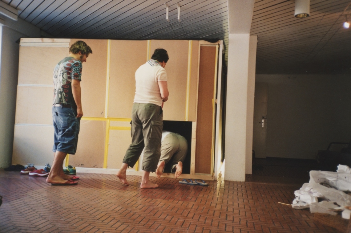 Alexis Saile "Vollgas", message salon Rigiplatz, Zürich